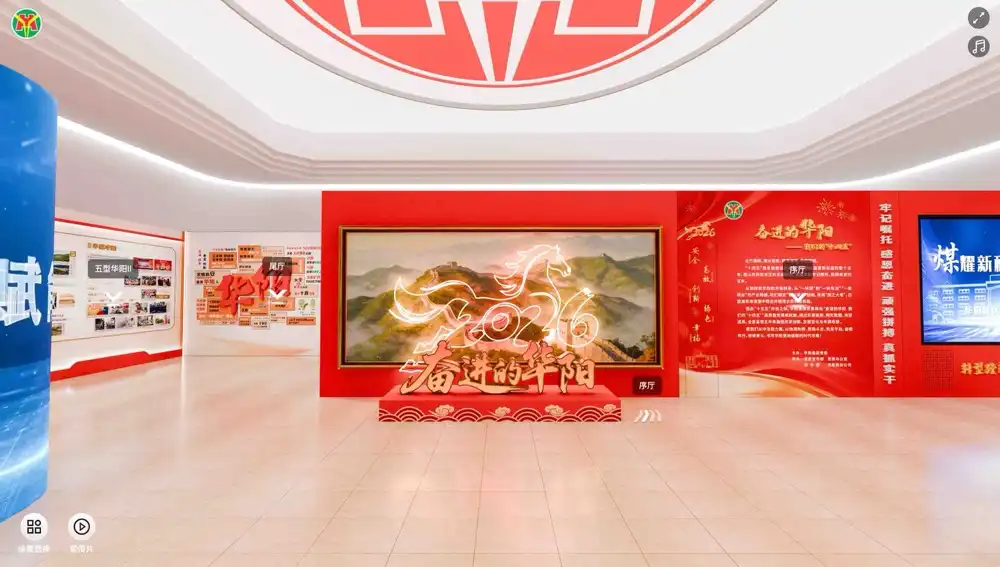 华阳集团高质量发展成就展截图